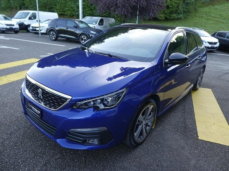 Gebraucht Peugeot 308 SW GT-line 131 PS (96 kW) 2020 Blau Kombi