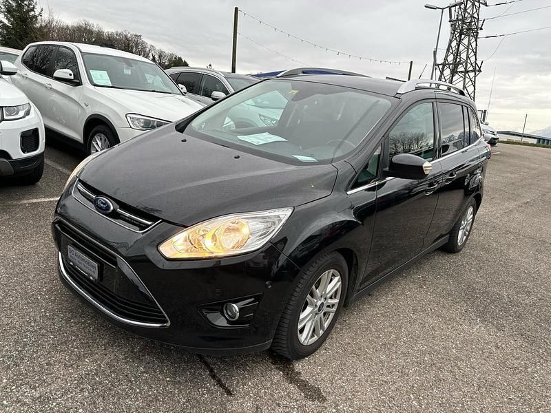 Schwarz Gebraucht 2013 Ford Grand C-Max Titanium Van / Kleinbus | CHF 6’900 - Bild 1/4