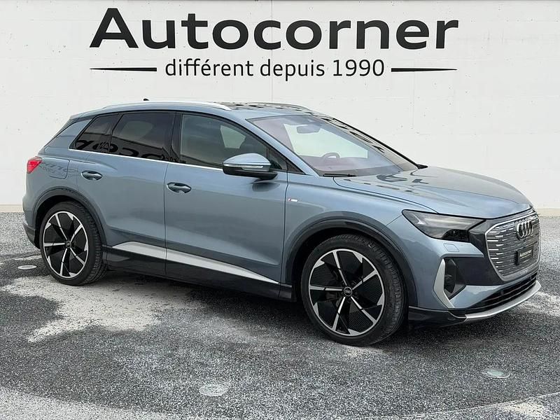 Gebraucht Audi Q4 e-tron 219 kW (299 PS) 2025 Blau SUV