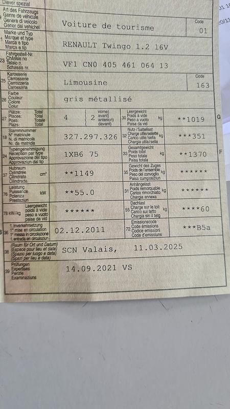 Gebraucht Renault Twingo Expression 75 PS (55 kW) 2011 Kleinwagen