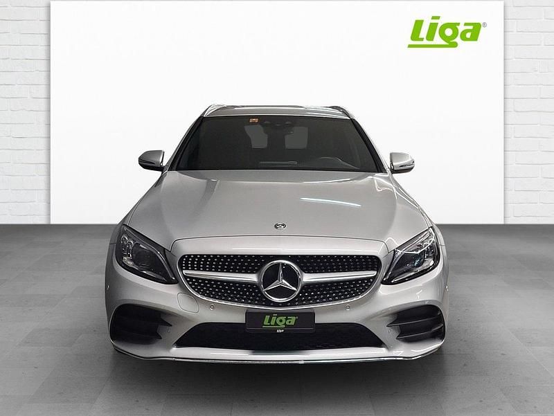 Gebraucht Mercedes C220 AMG line 194 PS (142 kW) 2020 Grau Kombi