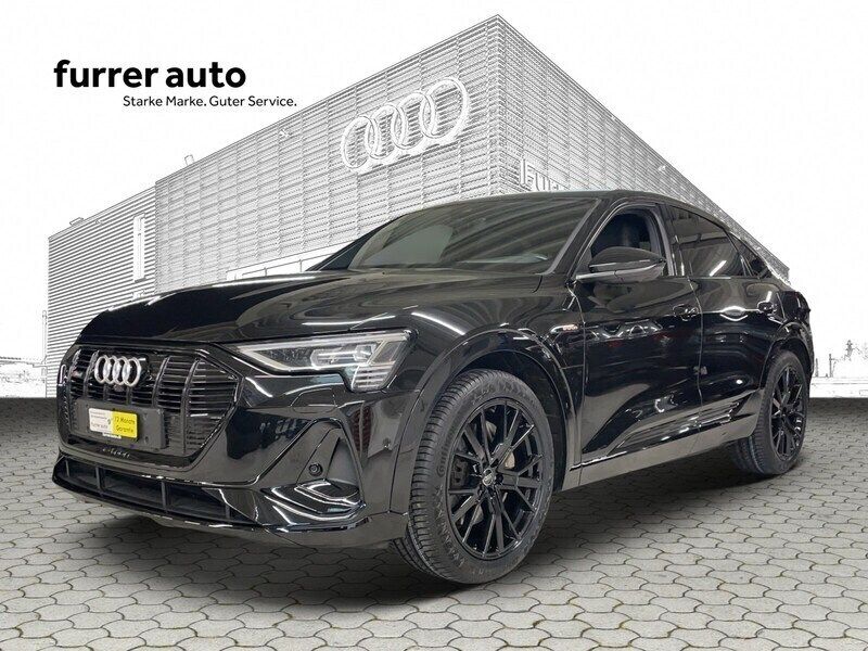 Schwarz Gebraucht 2020 Audi e-tron S-Line SUV | CHF 35’200 (Teuer) - Bild 1/4