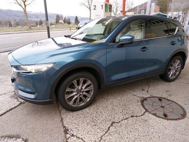 Gebraucht Mazda CX-5 194 PS (142 kW) 2019 Blau SUV