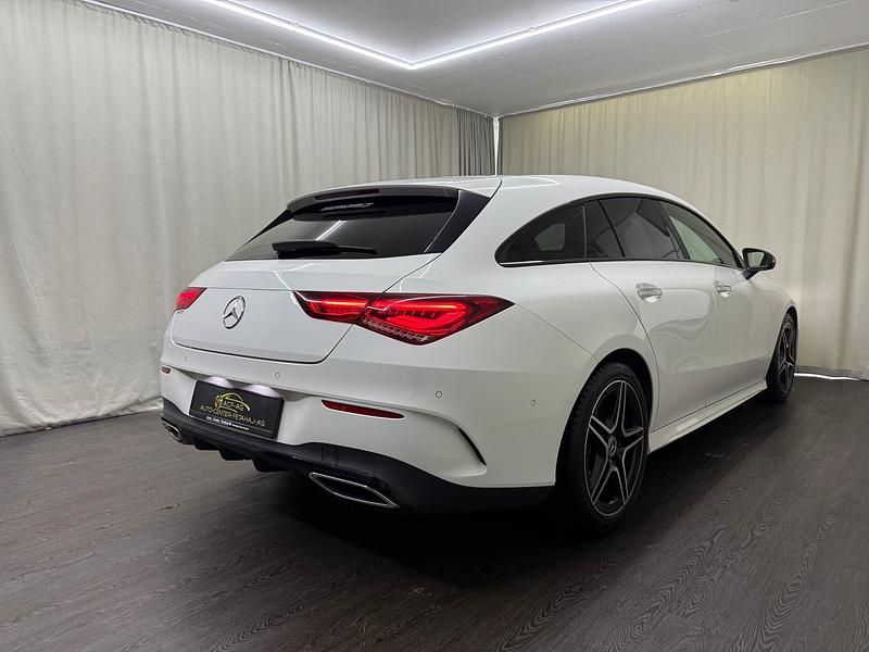 Gebraucht Mercedes CLA200 Shooting Brake AMG line 163 PS (119 kW) 2020 Weiss Kombi