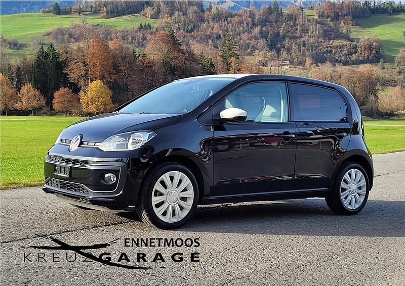 Gebraucht VW up! move up! 65 PS (47 kW) 2021 Schwarz Kleinwagen