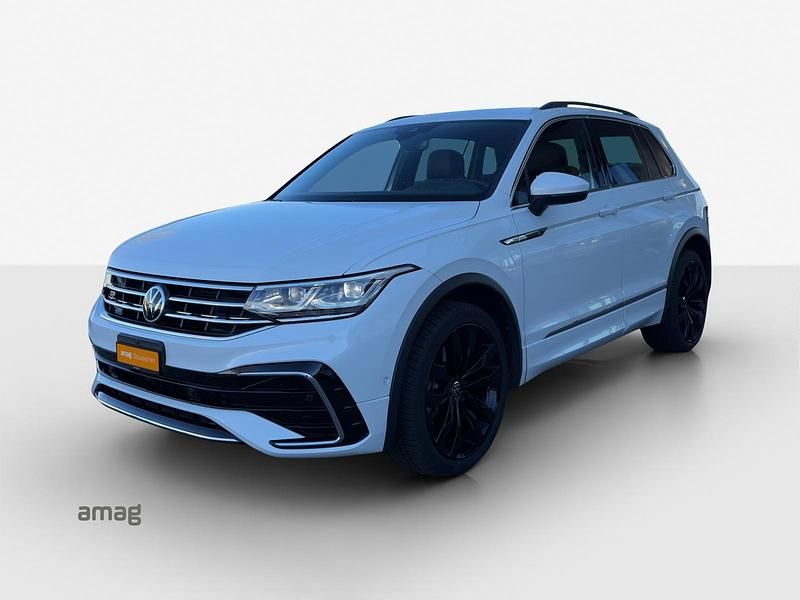 Oryxwhite perlmutteffekt Gebraucht 2021 VW Tiguan R-line SUV | CHF 36’990 (Teuer) - Bild 1/4