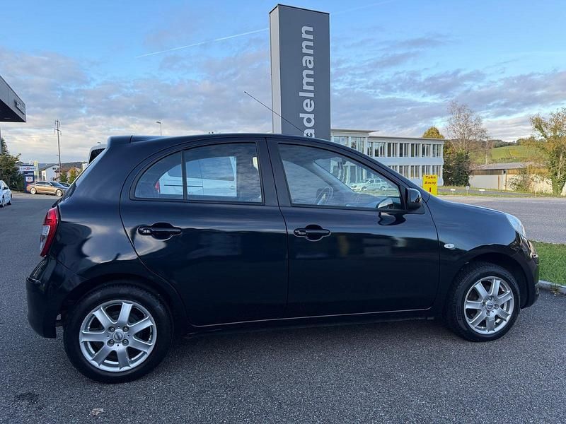 Gebraucht Nissan Micra Acenta 80 PS (58 kW) 2013 Schwarz Kleinwagen