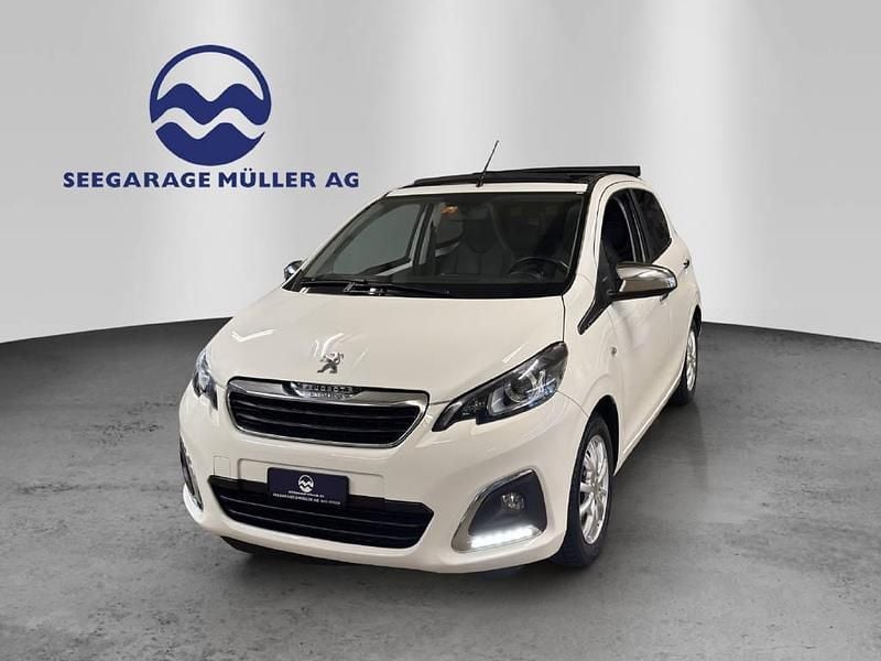 Gebraucht Peugeot 108 Allure Top 68 PS (50 kW) 2015 Weiss Limousine