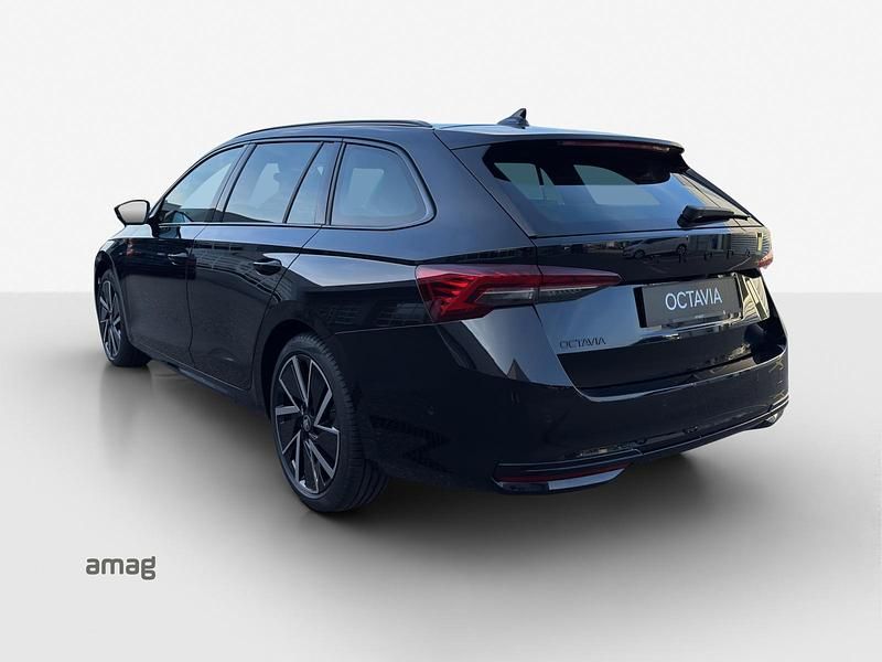 Gebraucht Skoda Octavia SportLine 150 PS (110 kW) 2025 Magic schwarz perleffekt Kombi