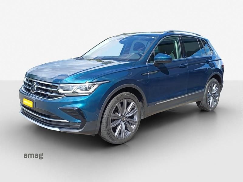 Nightshade blue metallic Gebraucht 2021 VW Tiguan Elegance SUV | CHF 32’500 (Guter Preis) - Bild 1/4