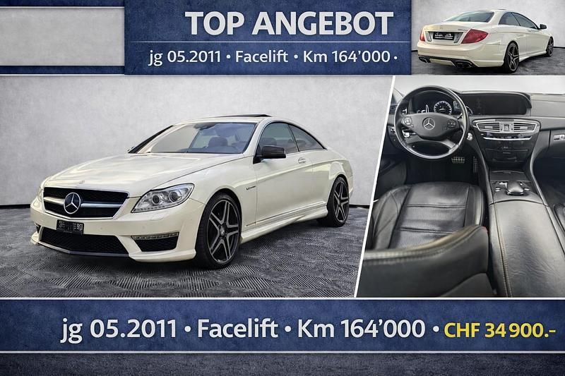 Gebraucht Mercedes CL63 AMG AMG 544 PS (400 kW) 2011 Coupé