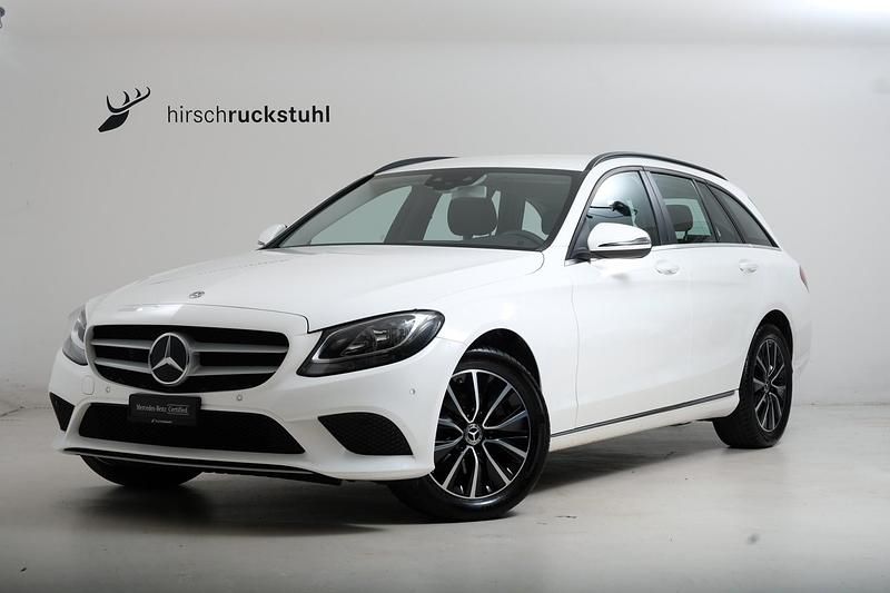Gebraucht Mercedes C200 184 PS (135 kW) 2019 Weiss Kombi