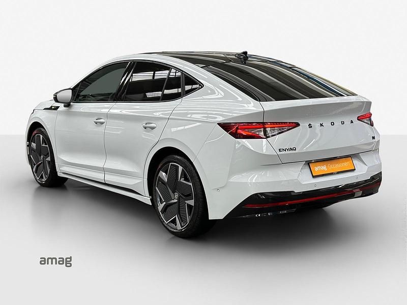 Gebraucht Skoda Enyaq iV RS 219 kW (299 PS) 2023 Moon weiss metallic SUV
