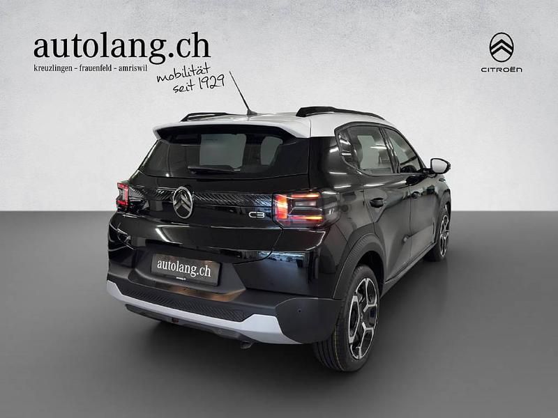 Neu Citroën C3 101 PS (74 kW) 2026 Schwarz Limousine