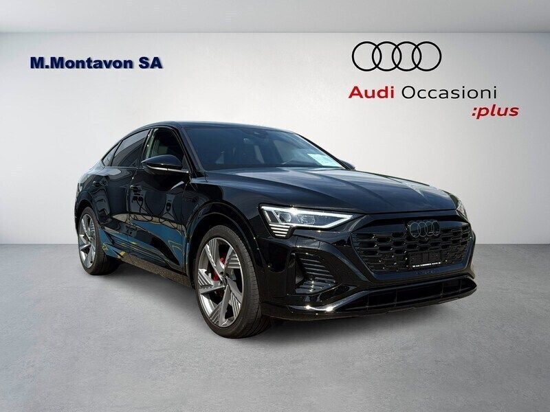Schwarz Gebraucht 2024 Audi Q8 e-tron Black Edition SUV | CHF 72’800 (Fairer Preis) - Bild 1/4