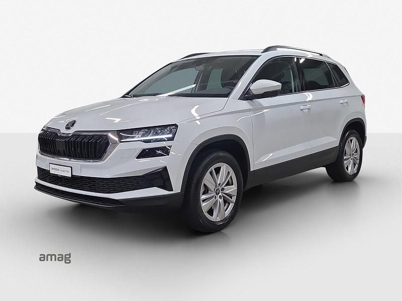 Gebraucht Skoda Karoq Selection 150 PS (110 kW) 2025 Moon weiss, metallic SUV