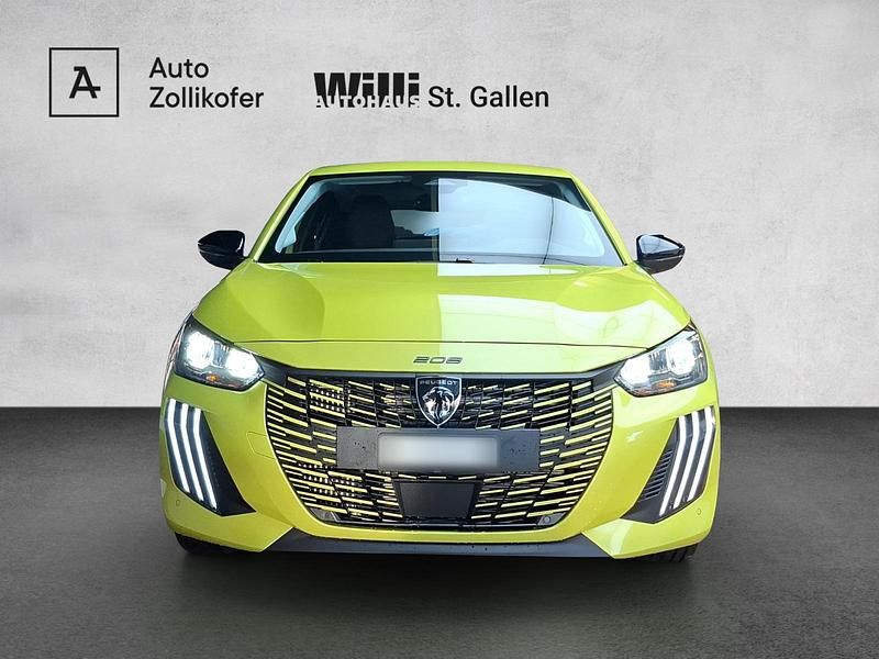 Neu Peugeot 208 Allure Premium 110 PS (80 kW) 2025 Gelb Kleinwagen