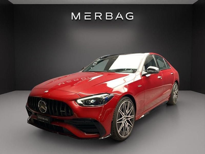 Neu Mercedes C43 AMG Executive 421 PS (309 kW) 2025 Rot Limousine