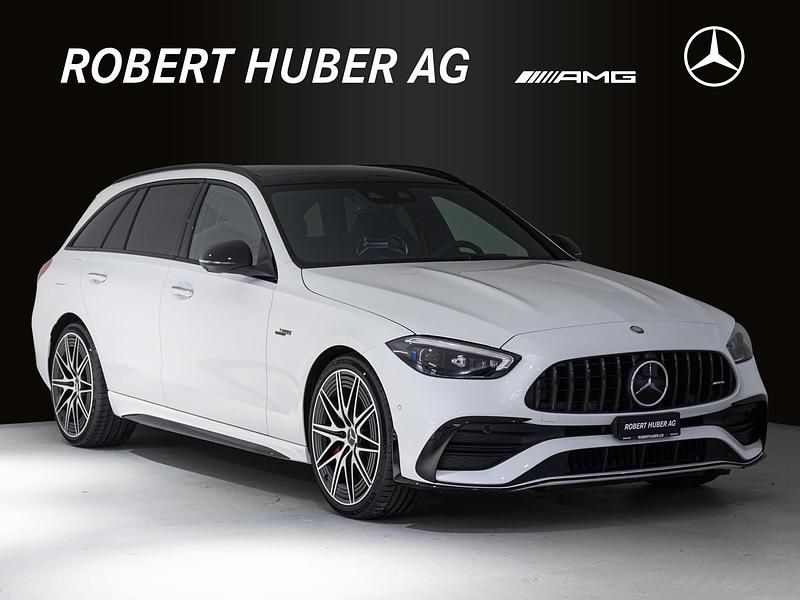 Neu Mercedes C43 AMG Executive 429 PS (315 kW) 2025 Weiss Kombi