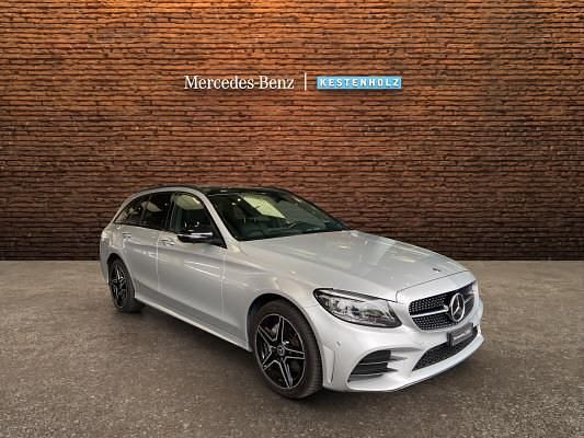 Gebraucht Mercedes C200 AMG 184 PS (135 kW) 2019 Silber Kombi