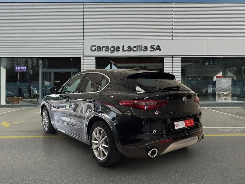Gebraucht Alfa Romeo Stelvio Ti 280 PS (205 kW) 2025 Schwarz SUV