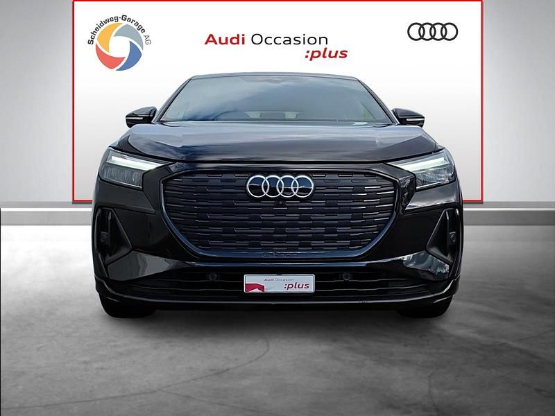 Gebraucht Audi Q4 Sportback e-tron Ambiente 219 kW (299 PS) 2021 Schwarz SUV
