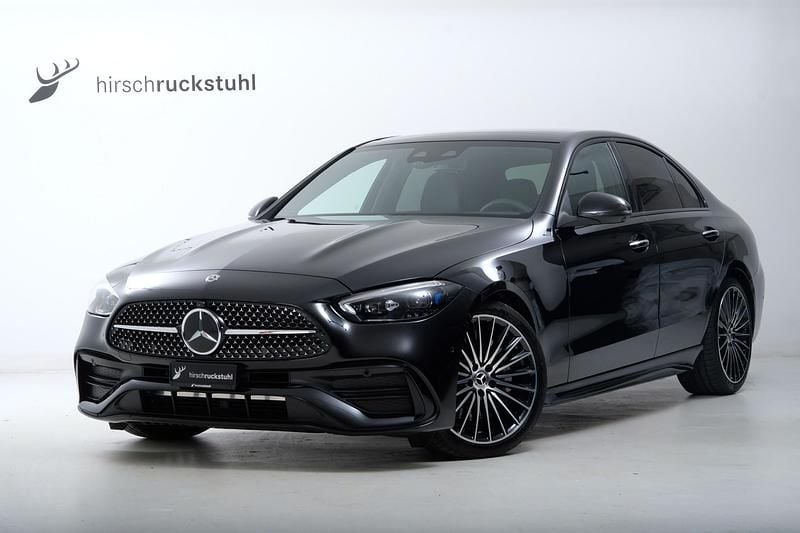Schwarz Gebraucht 2022 Mercedes C300e AMG line Limousine | CHF 44’500 (Etwas zu teuer) - Bild 1/4