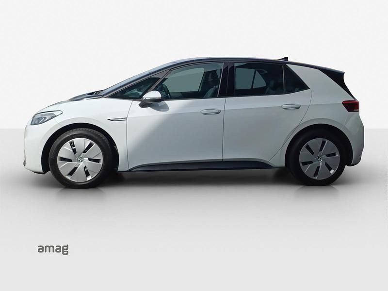 Gebraucht VW ID.3 Pro 107 kW (146 PS) 2021 Gletscherweiss met.schwarz Kleinwagen