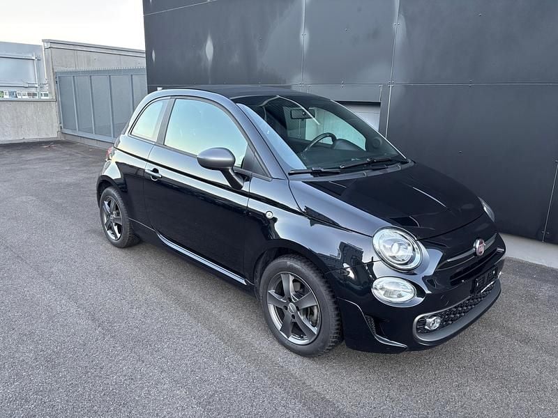 Schwarz Gebraucht 2018 Fiat 500C S Cabrio | CHF 13’500 (Etwas zu teuer) - Bild 1/4