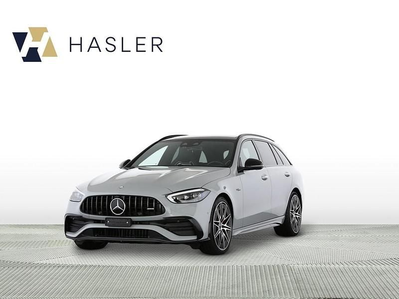 Neu Mercedes C43 AMG Executive 408 PS (300 kW) 2025 Grau Kombi
