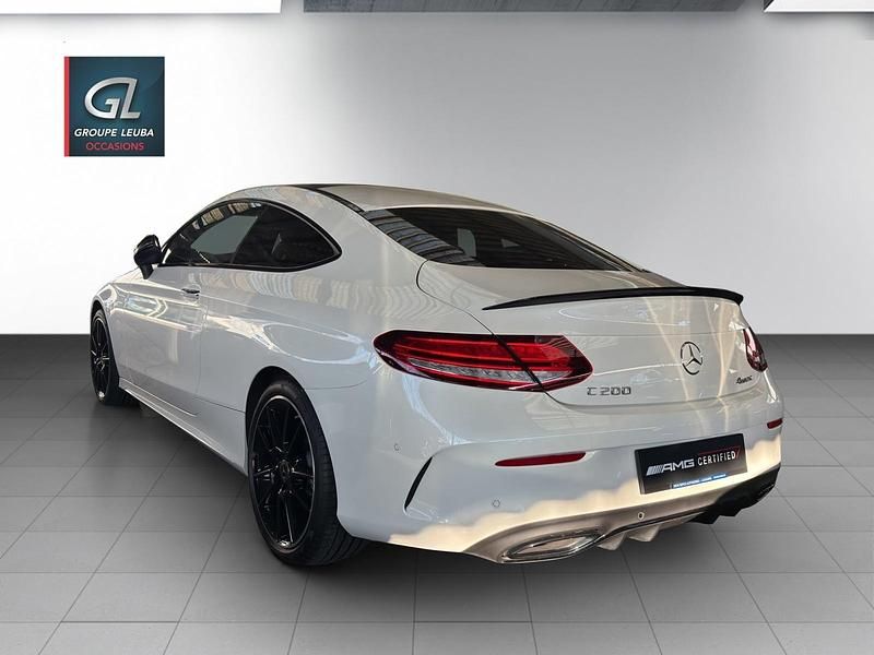 Gebraucht Mercedes C200 AMG line 184 PS (135 kW) 2022 Weiss Coupé