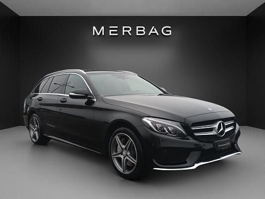 Gebraucht Mercedes C250 AMG line 211 PS (155 kW) 2015 Schwarz Kombi