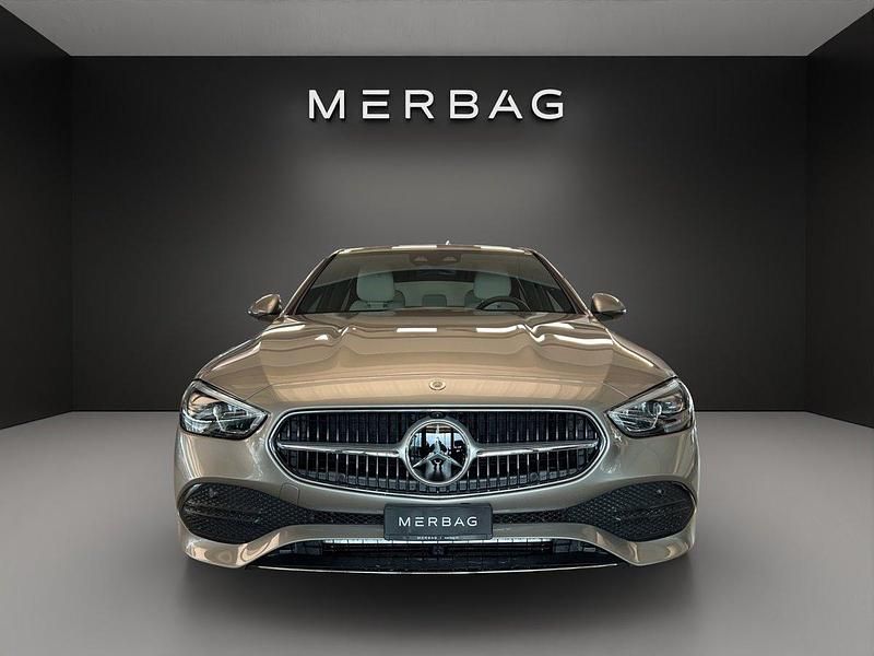 Gebraucht Mercedes C220 AMG line 200 PS (147 kW) 2023 Silber Limousine