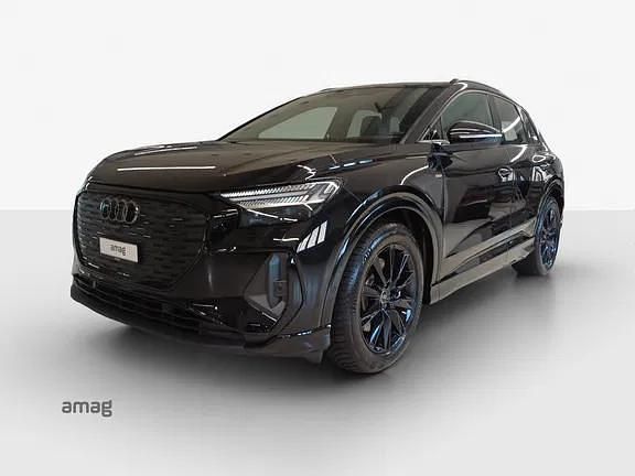 Mythosschwarz metallic Gebraucht 2025 Audi Q4 e-tron Ambiente SUV | CHF 52’990 (Superpreis) - Bild 1/4