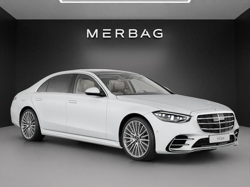 Neu Mercedes S500L AMG line 449 PS (330 kW) 2025 Weiss Limousine