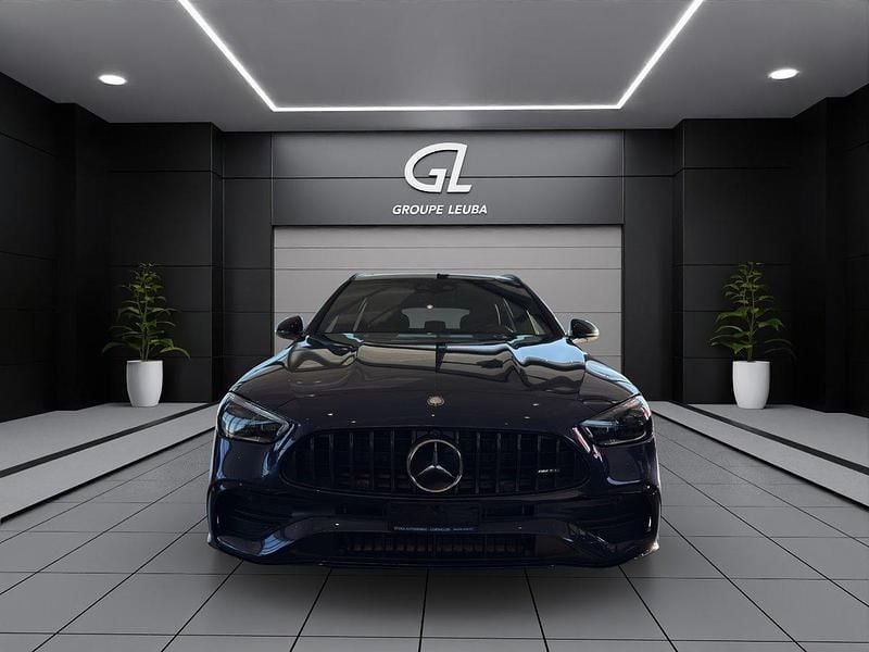 Neu Mercedes C43 AMG Executive 422 PS (310 kW) 2025 Blau Kombi