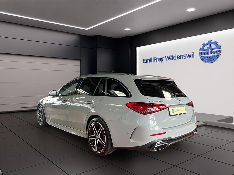 Neu Mercedes C220 AMG line 197 PS (144 kW) 2025 Grau Kombi