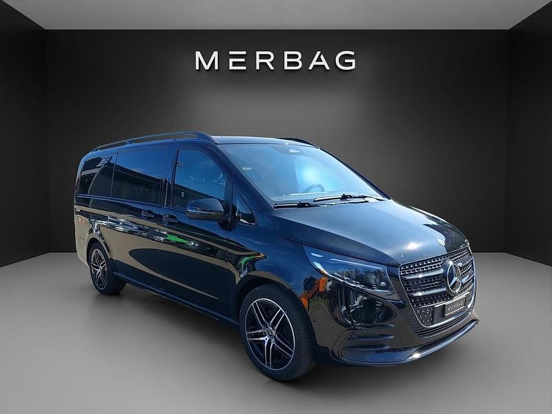 Schwarz Gebraucht 2025 Mercedes V300 Exclusive Van / Kleinbus | CHF 98’700 (Fairer Preis) - Bild 1/4
