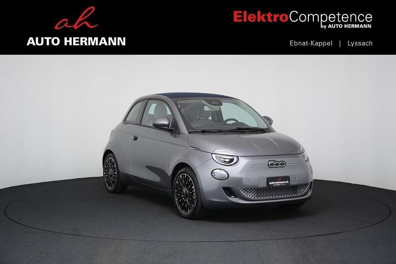 Schwarz Gebraucht 2023 Fiat 500e Icon Cabrio | CHF 28’900 (Teuer) - Bild 1/4
