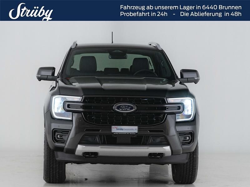 Neu Ford Ranger Wildtrack 205 PS (150 kW) 2025 Schwarz Abholung