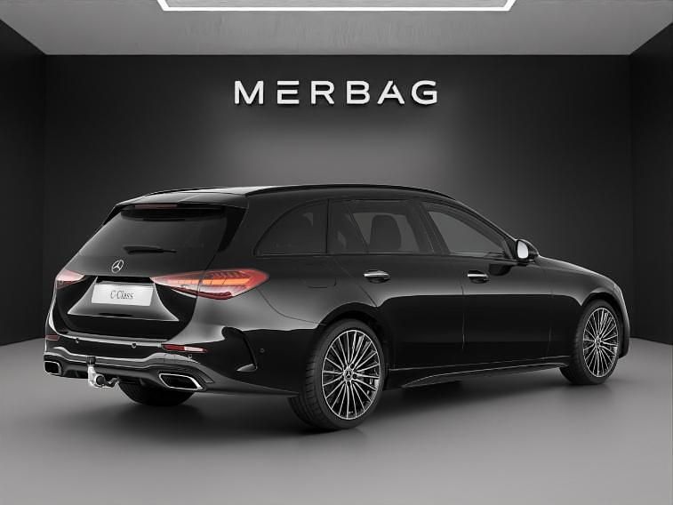 Neu Mercedes C300e 259 PS (190 kW) 2025 Schwarz Kombi
