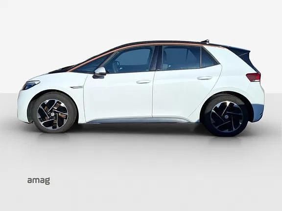 Gebraucht VW ID.3 Pro 107 kW (146 PS) 2021 Gletscherweiss met.schwarz Kleinwagen