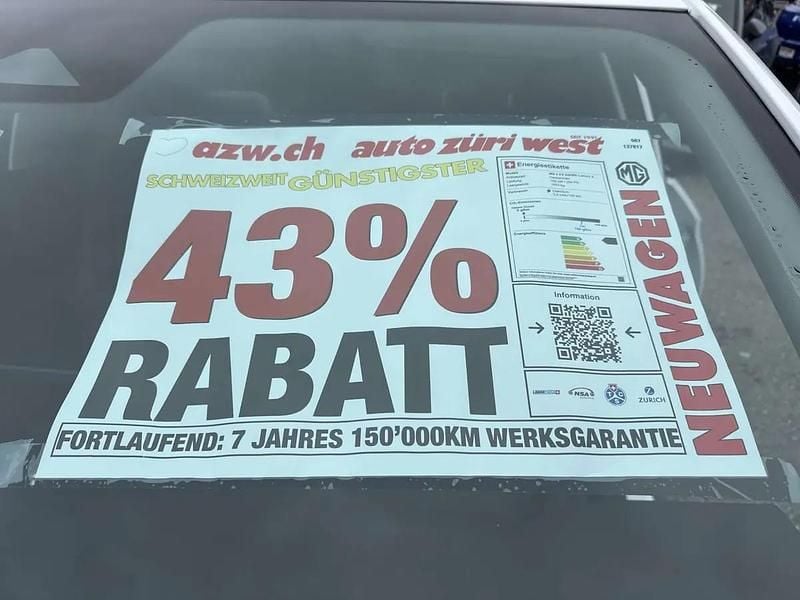 Neu MG MG4 EV Luxury 150 kW (204 PS) 2026 Weiss Kleinwagen