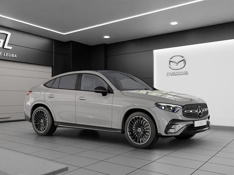 Neu Mercedes GLC400d 381 PS (280 kW) 2026 Grau Coupé