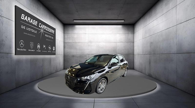 Gebraucht Peugeot 208 Active 75 PS (55 kW) 2021 Schwarz Kleinwagen