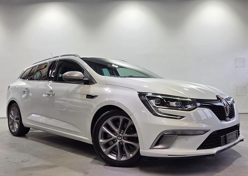 Gebraucht Renault Mégane GrandTour GT 204 PS (150 kW) 2017 Weiss Kombi