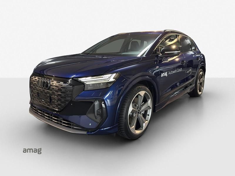 Mythosschwarz metallic Gebraucht 2025 Audi Q4 e-tron Advanced SUV | CHF 56’900 (Guter Preis) - Bild 1/4