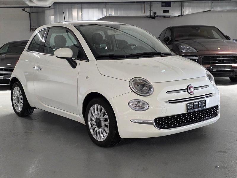 Gebraucht Fiat 500 Lounge 80 PS (58 kW) 2016 Weiss Kleinwagen