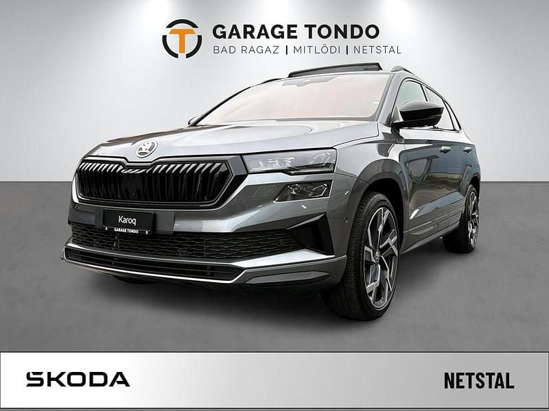 Grau Gebraucht 2022 Skoda Karoq SportLine SUV | CHF 33’900 (Fairer Preis) - Bild 1/4