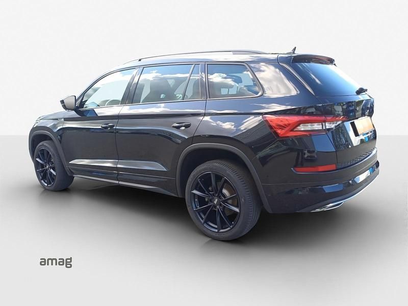 Gebraucht Skoda Kodiaq SportLine 190 PS (139 kW) 2021 Magic schwarz, perleffekt SUV